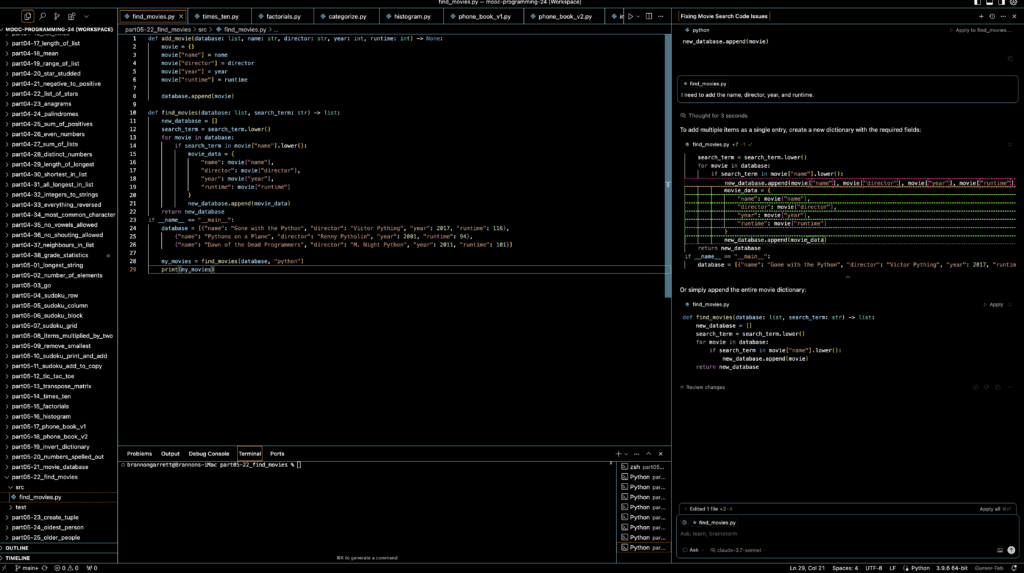 Coding with Cursor AI